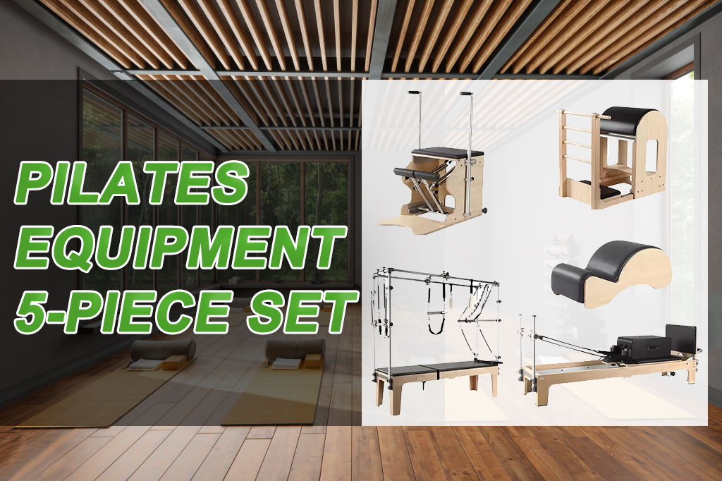 Conjunto de 5 peças de equipamento de Pilates LongGlory