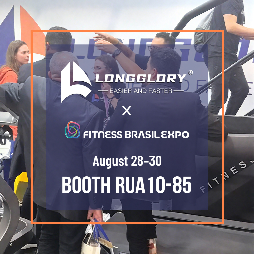 Longglory está brilhando na Brasil Fitness Expo 2025 em São Paulo