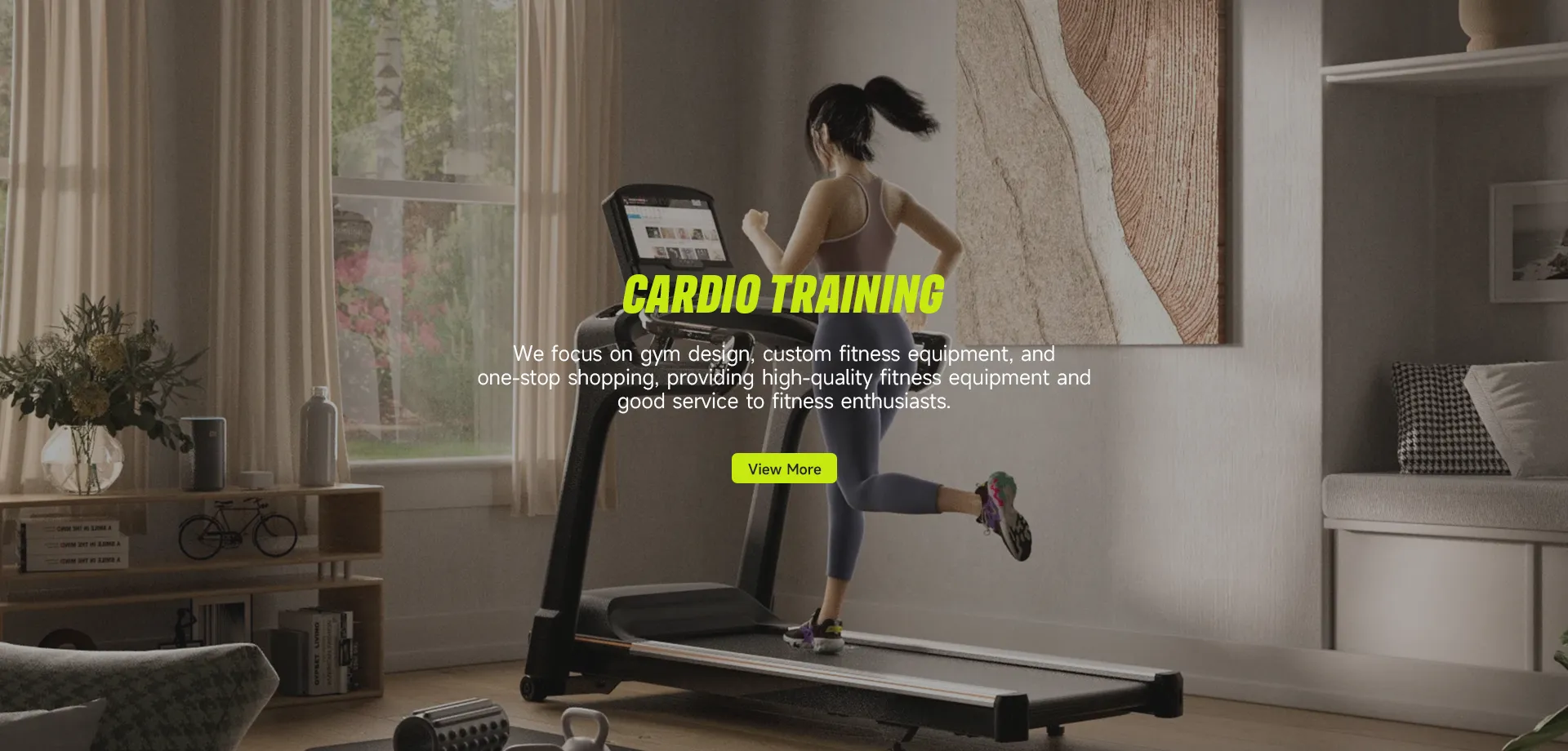 Fornecedor de máquinas de treinamento cardiovascular