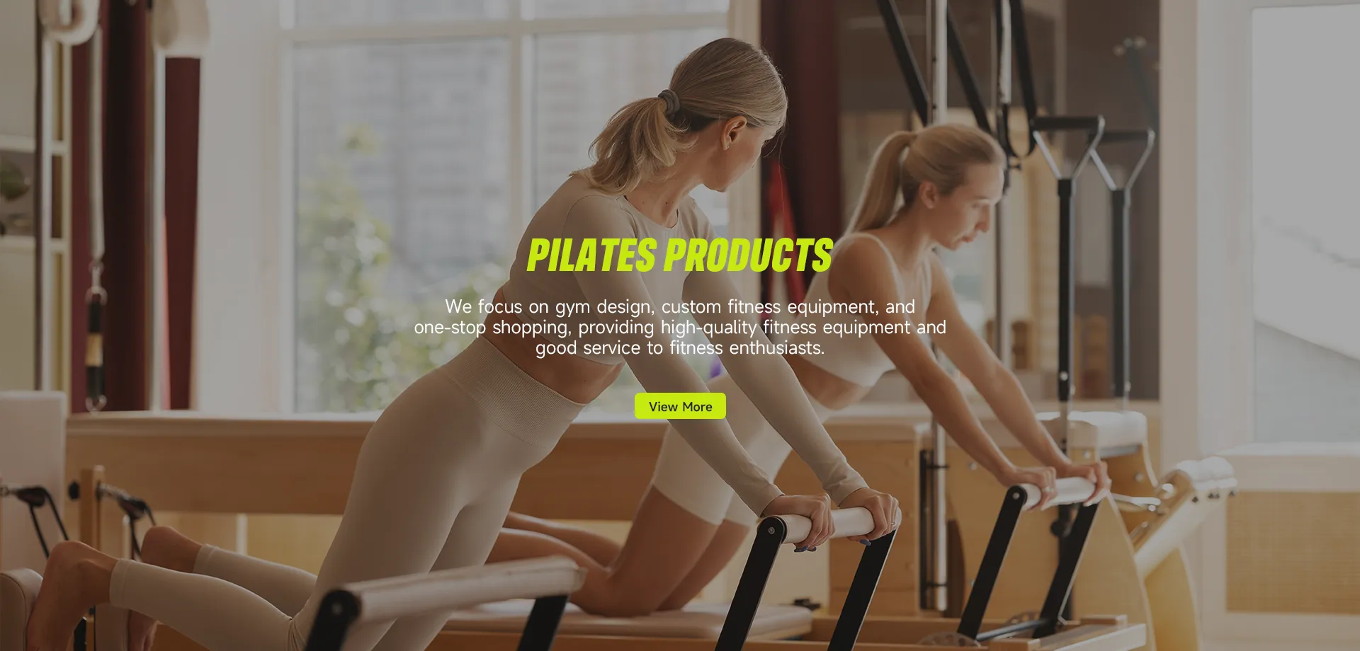 Fábrica de equipamentos de Pilates