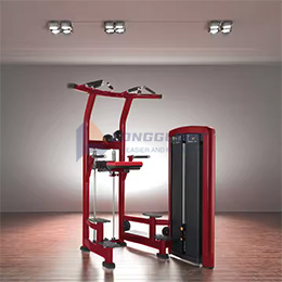 Máquina de mergulho e pull-up assistido