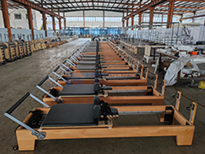 Reformer de Pilates de faia