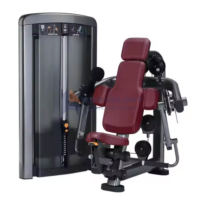 Máquina de cacho de bíceps e tríceps