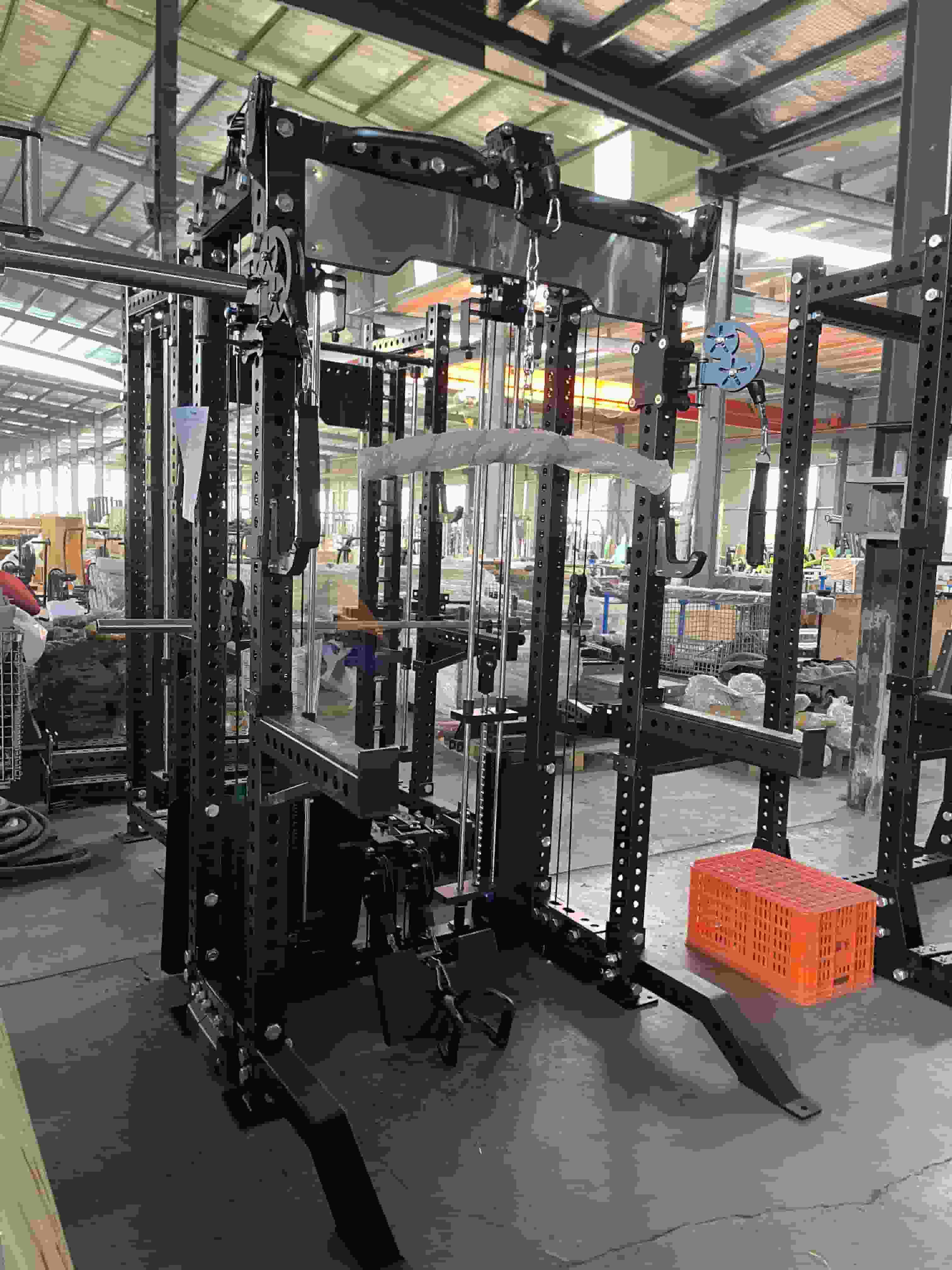Power Rack multifuncional comercial