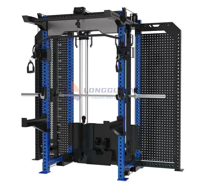Rack de energia comercial multifuncional para máquinas Smith