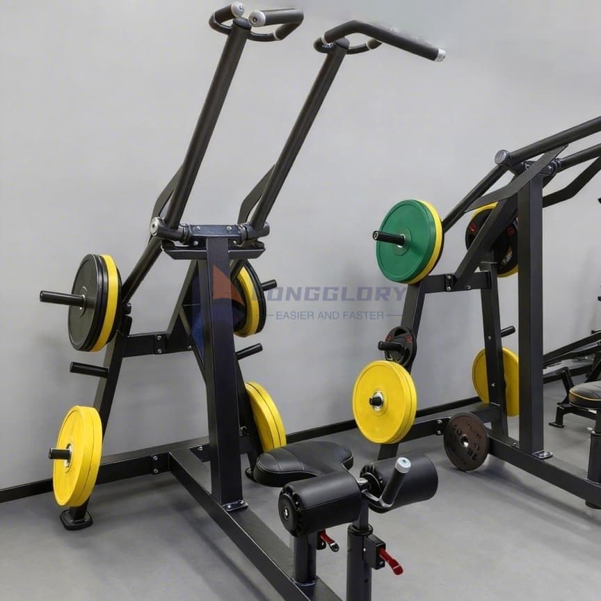 Máquina convergente de pulldown lat