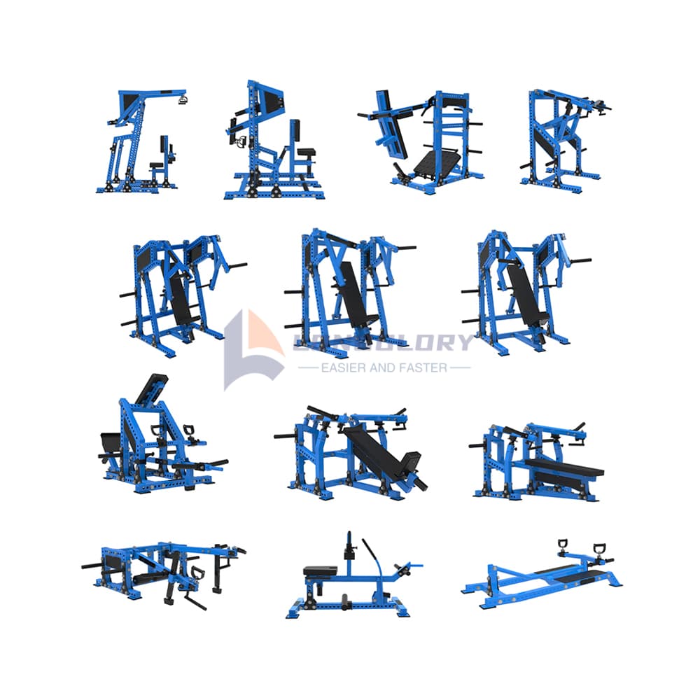 Máquina de agachamento pêndulo fitness