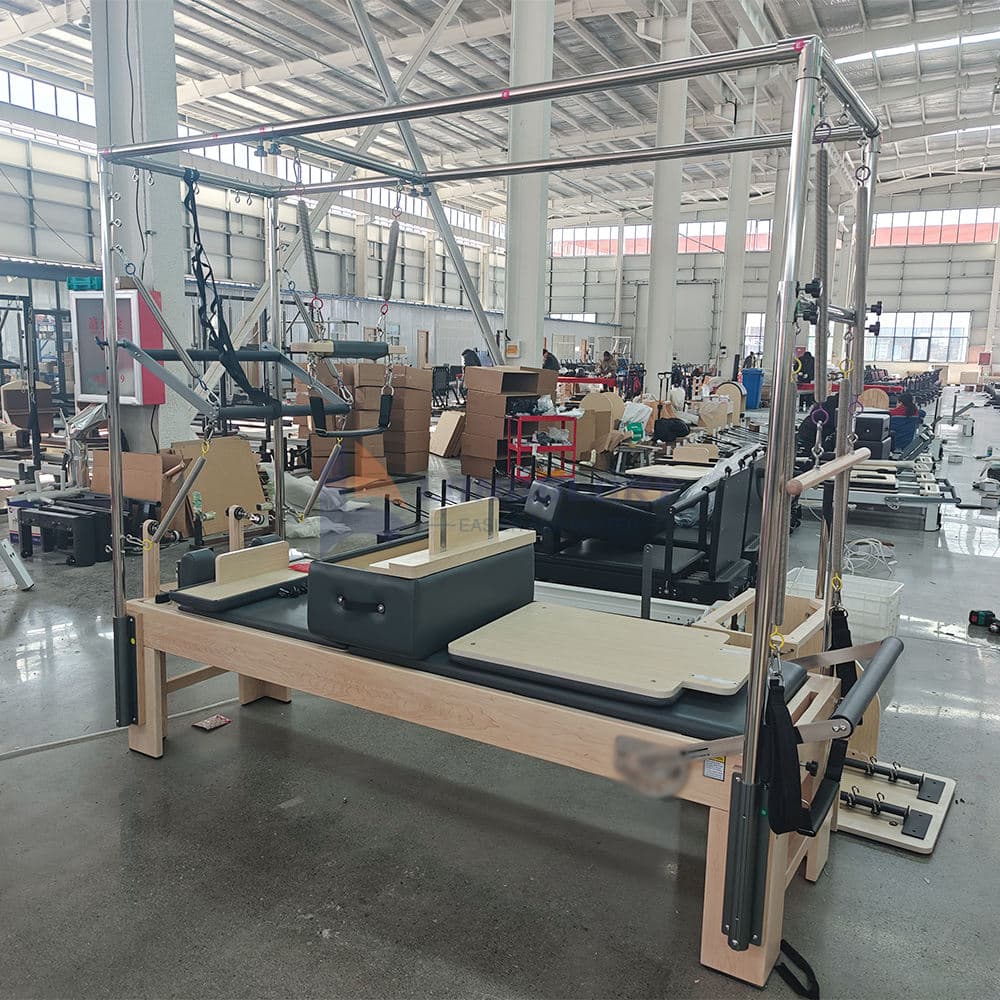 Maple 3 em 1 Cadillac Pilates Reformer