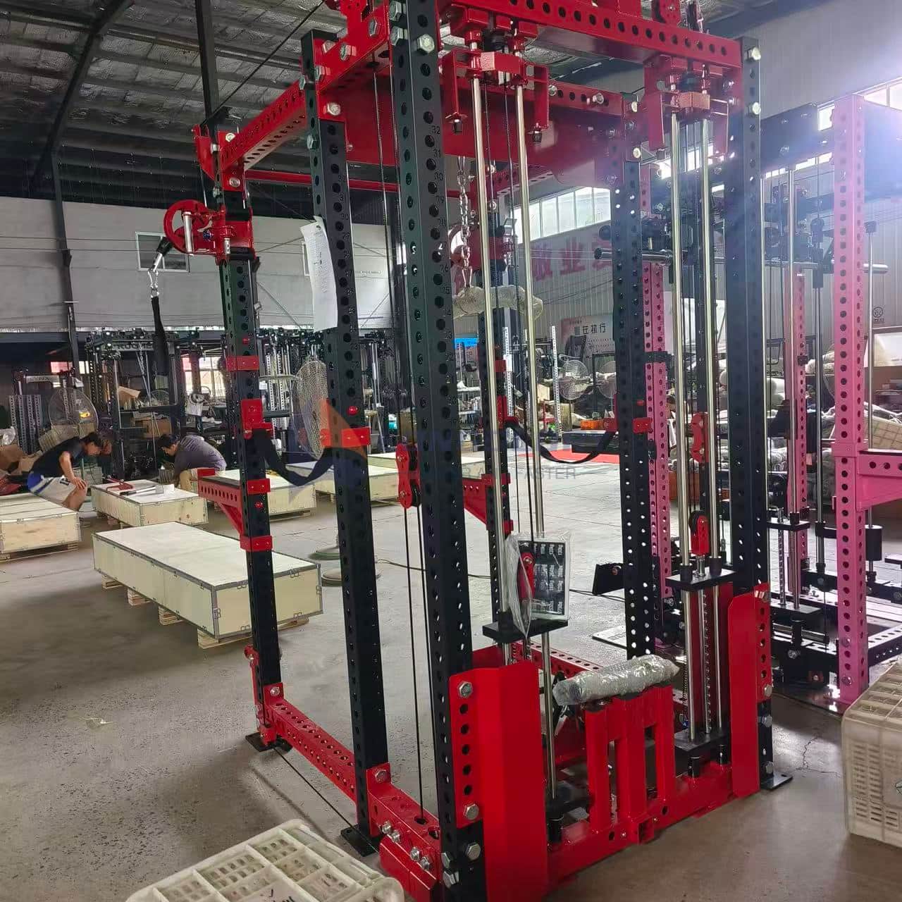 Crossover de cabo de treinamento multifuncional