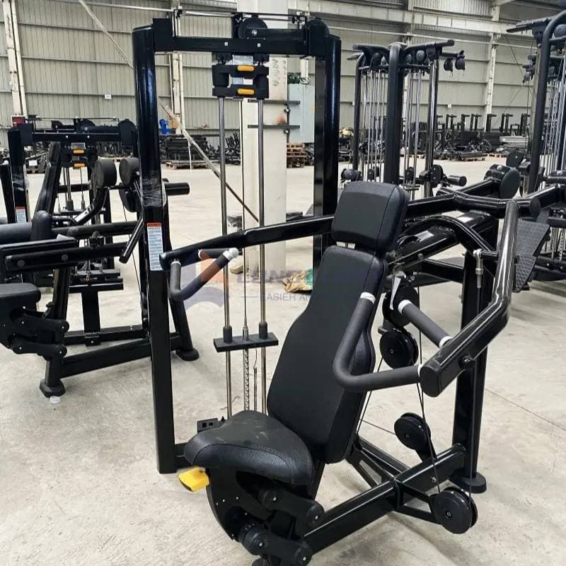 Pressão de ombro sentado